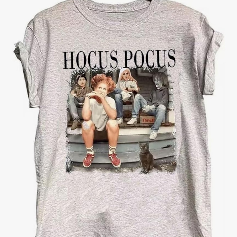 Chic Nation Gray Graphic Tee